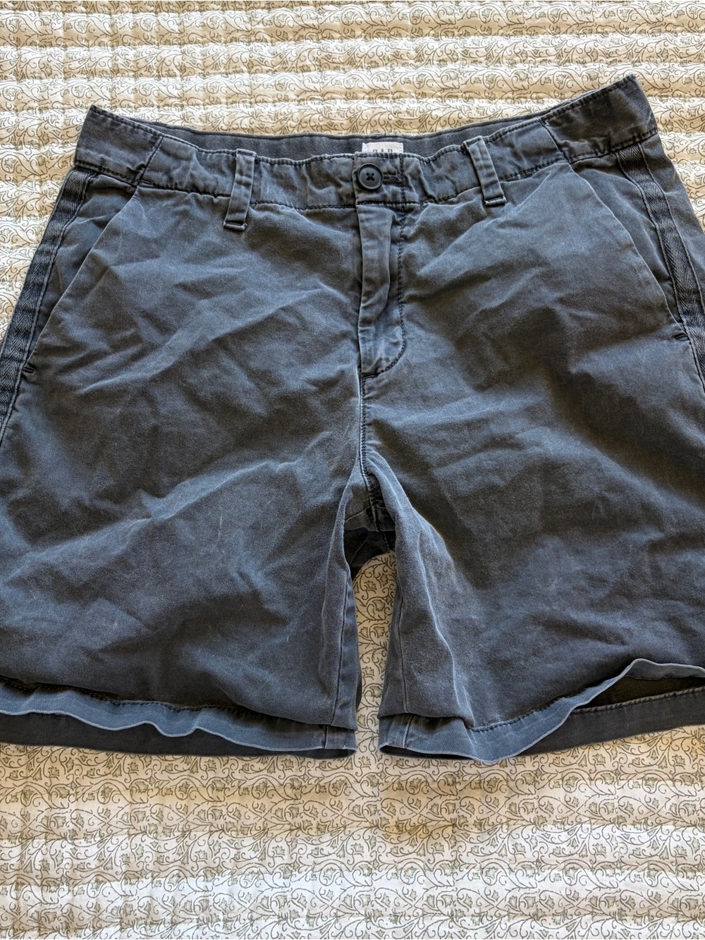 GAP High-Waist Women's Shorts - Dark Blue